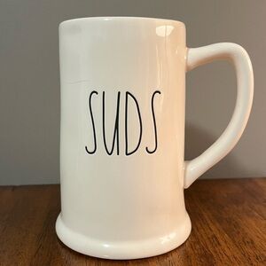 Rae Dunn SUDS large white Mug